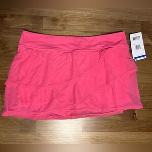Coco Reef Pink Ruffle Swim Skort